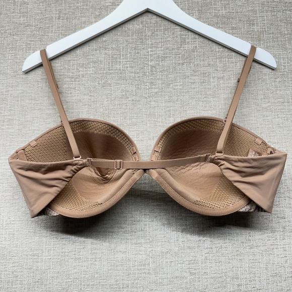 Skims Multi Way Bra Women 36DD Beige Underwire Convertible Padded Lined - Picture 11 of 15